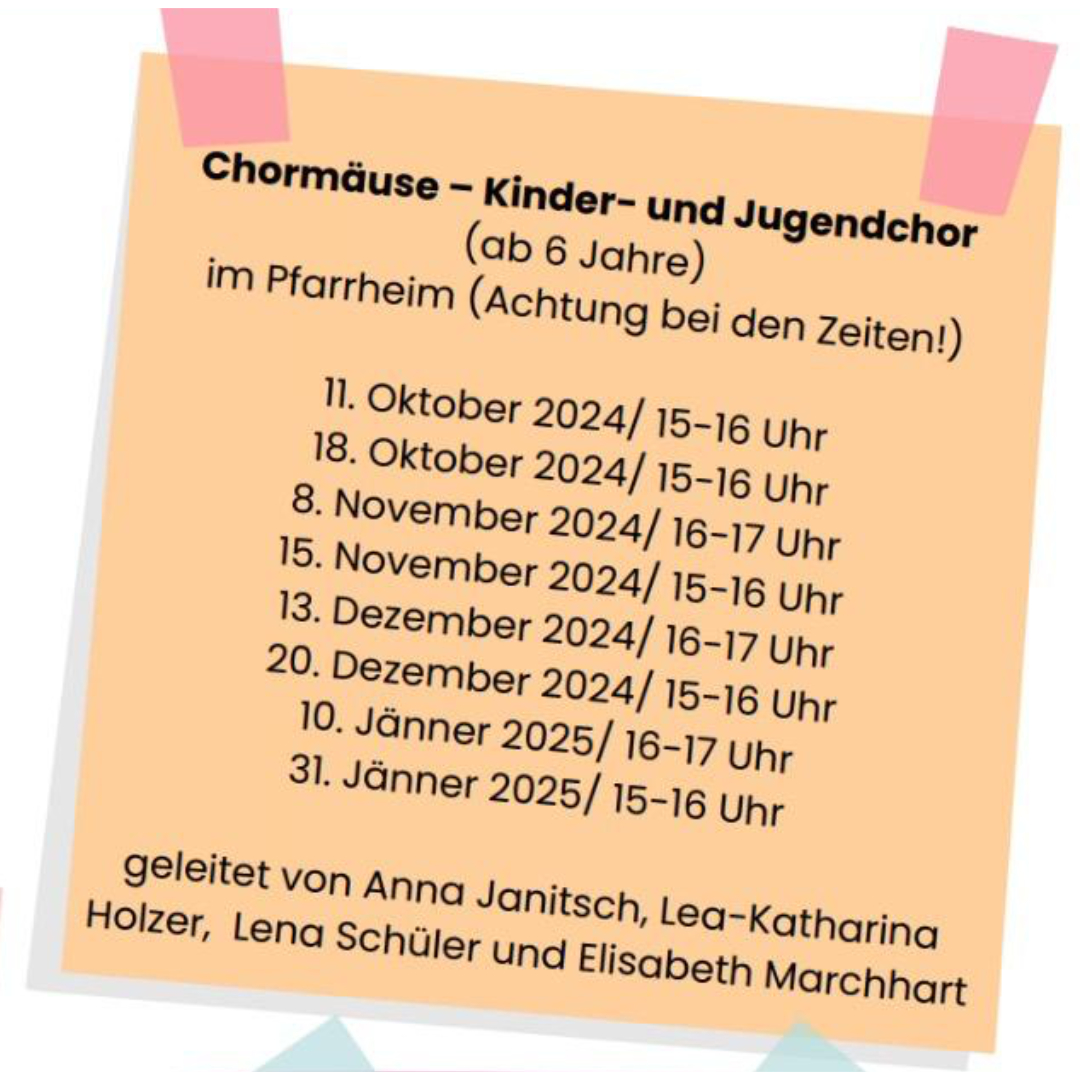 Chormäuse WiSe24 / Sgarz Christine