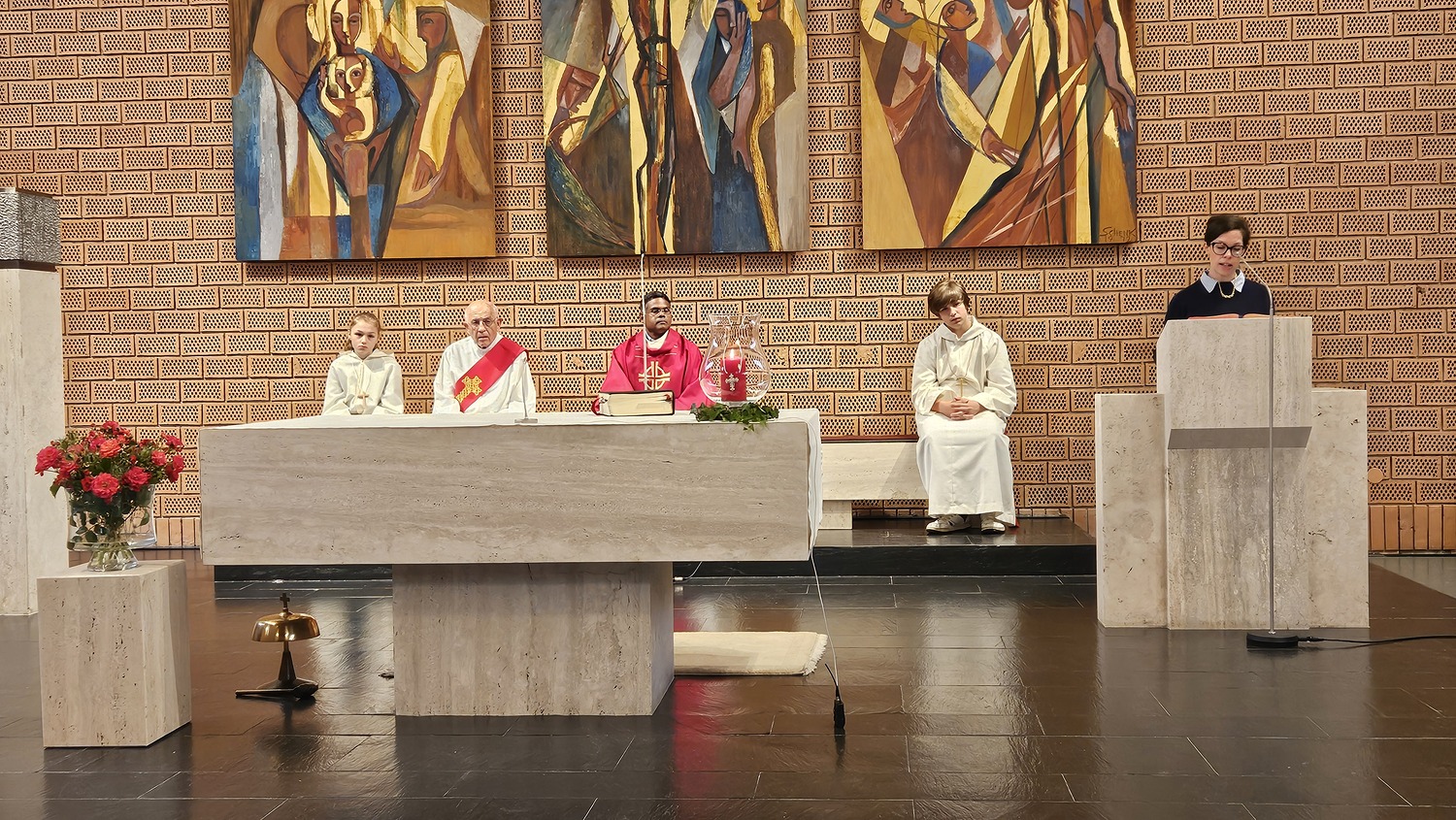 Die zweite Lesung durch Lektorin Kathi Granner