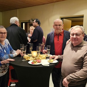 v.l.: Traude, Ilse, Harald, Helmut und Gisi