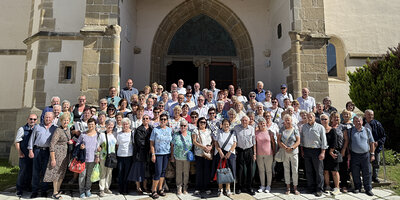 Die Pilgergruppe der KAB-Wallfahrt.