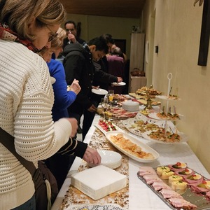 Das Buffet ist eröffnet