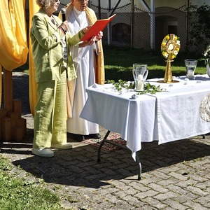 Lektorin Fürbitten: Gisi Marx