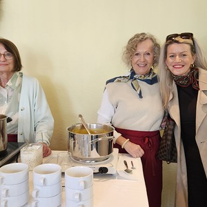 v.l. Gitti, Gisi und Valentina