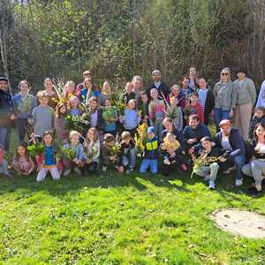 Palmsträuße binden