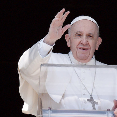 Angelus-Gebet mit Papst Franziskus am 6. März 2022 im Vatikan.